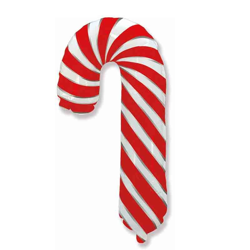 Palloncino supershape candy cane rosso 99 cm 901844BFX