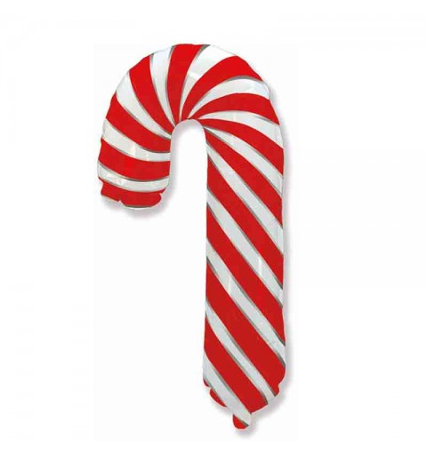 Palloncino supershape candy cane rosso 99 cm 901844BFX
