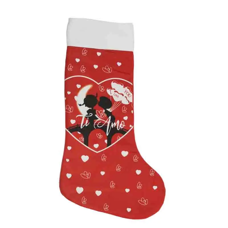 calza befana con disegno stampato ti amo 94069