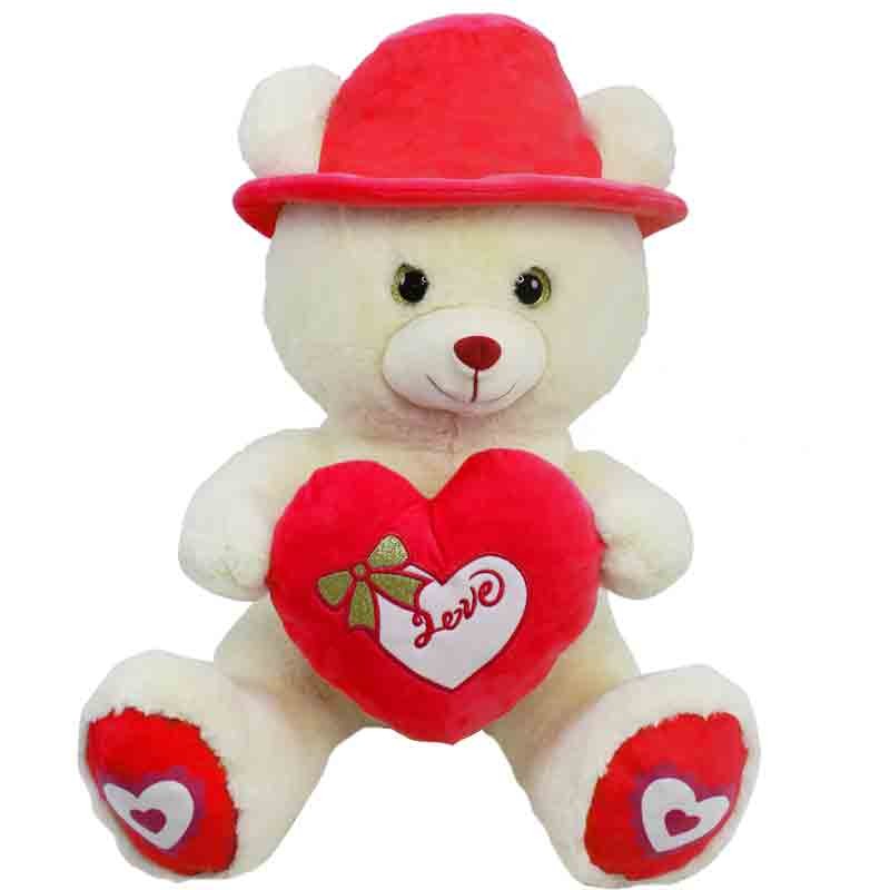 orsetto con cappello peluche san valentino 92423