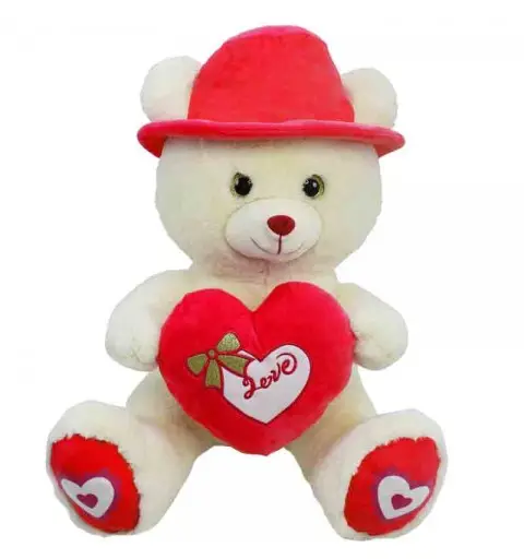 orsetto con cappello peluche san valentino 92423