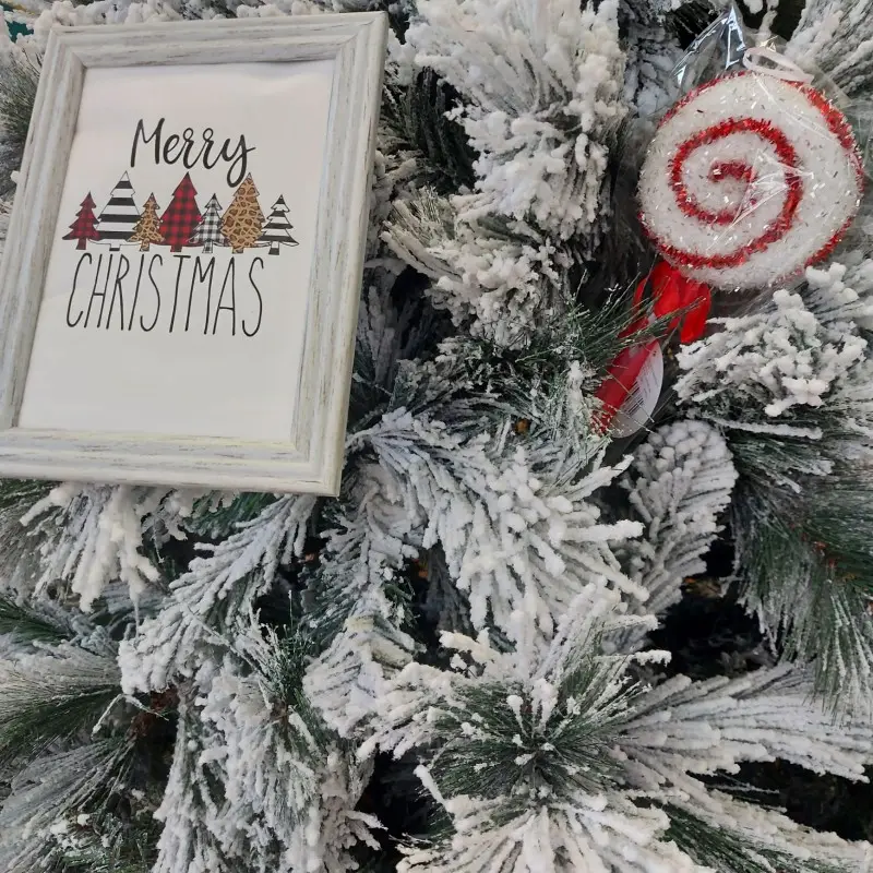 ALBERO DI NATALE INNEVATO ALASKA REAL TOUCH 240 CM