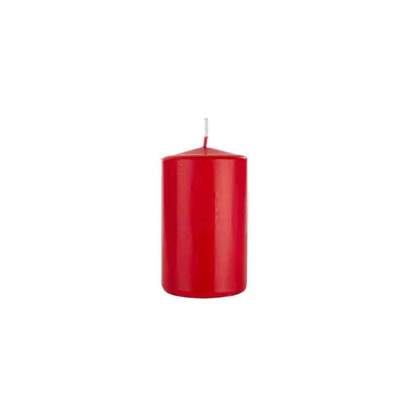 candela moccolo rosso opaco 6 x 4 cm  M6x4/R