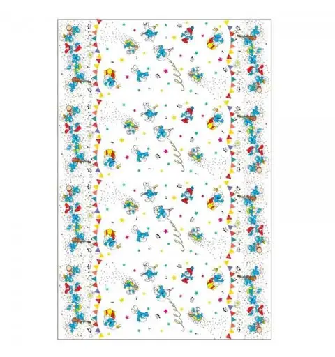 Tovaglia puffi 120 x 180 cm 24063