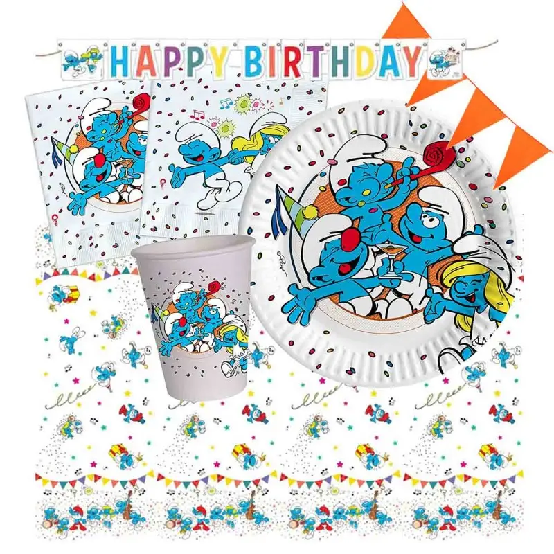 KIT N 46 - ADDOBBI COMPLEANNO PUFFI