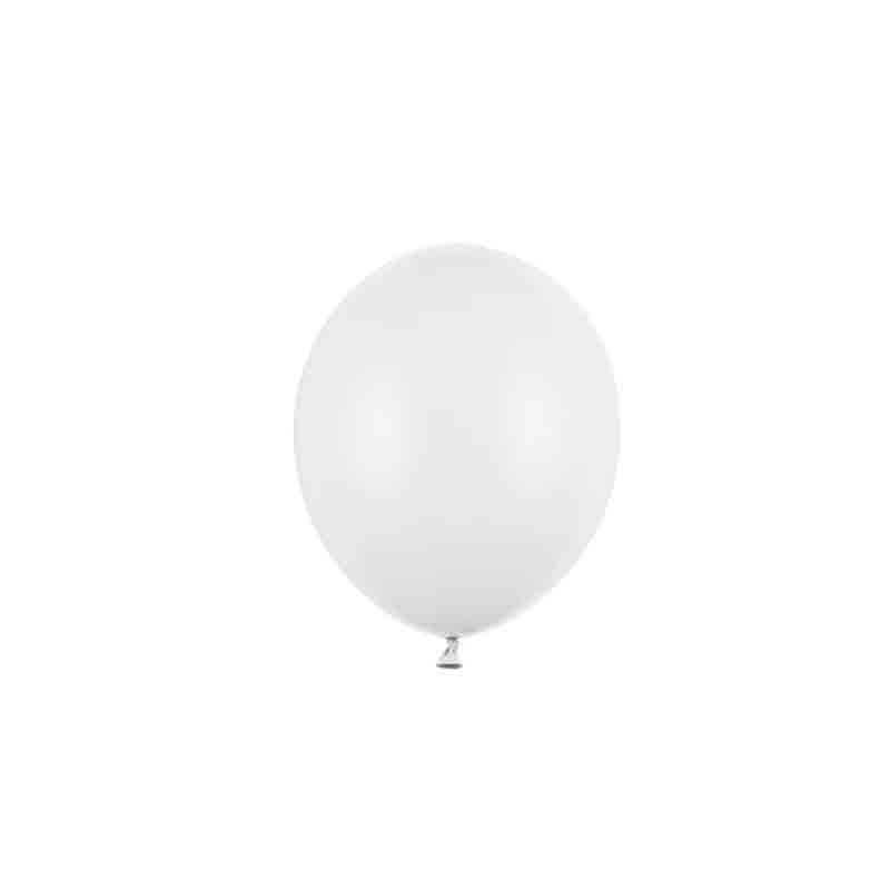 100 Palloncini Strong 12 cm bianco Pastel Pure White SB5P-001J