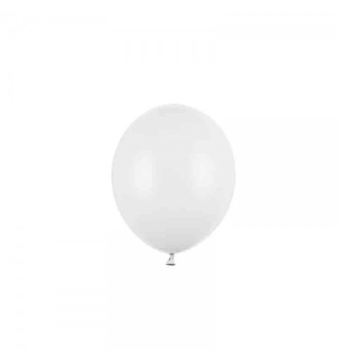 100 Palloncini Strong 12 cm bianco Pastel Pure White SB5P-001J