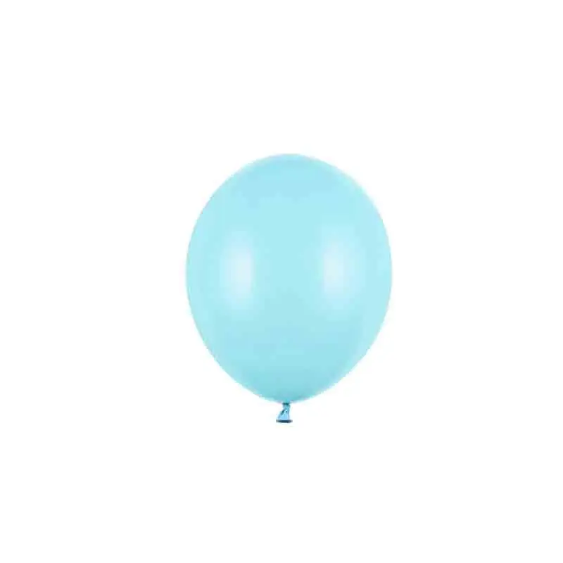 100 Palloncini Strong 12 cm celeste Pastel Light Blue SB5P-001J