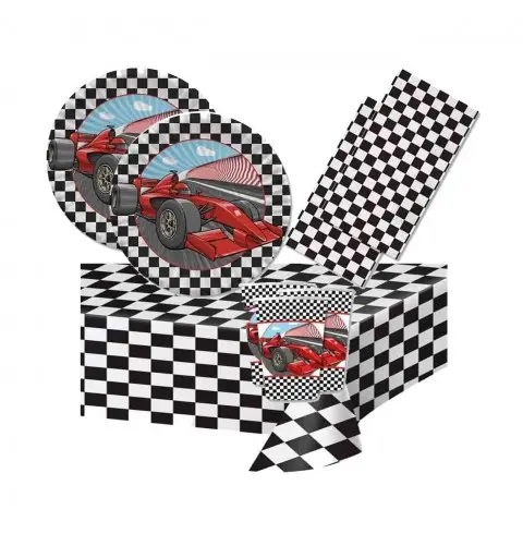 KIT N.10 FORMULA 1 NEW – SET TAVOLA CON FOIL