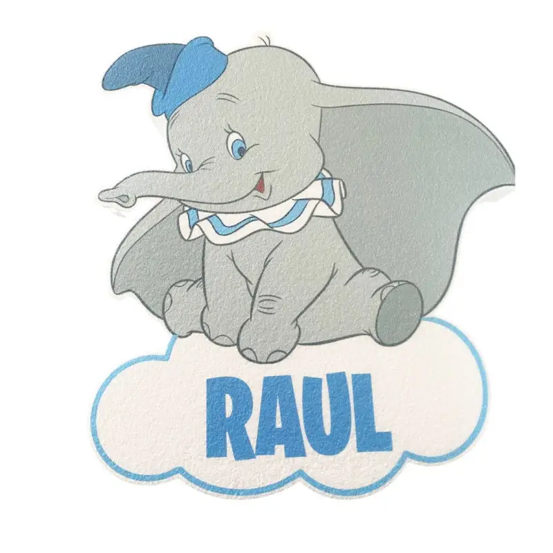 Decorazione polistirolo Dumbo Personalizzabile - 45 cm