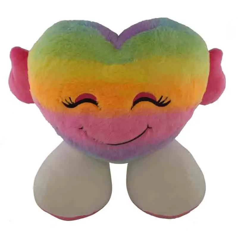 cuore con piedi multicolor 25 cm 93055