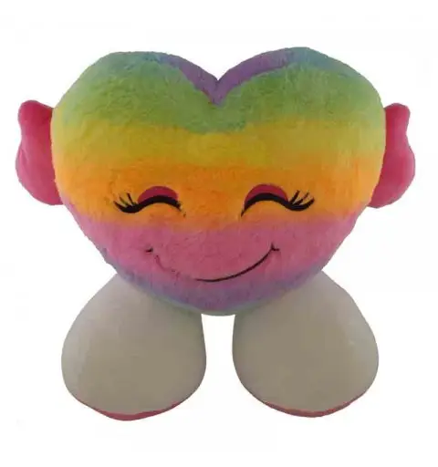 cuore con piedi multicolor 25 cm 93055