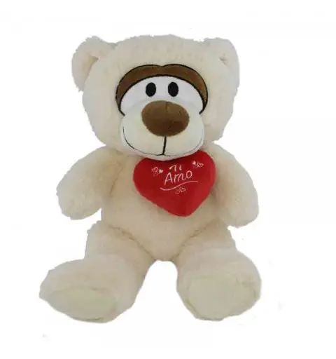orsetto con cuore 92584 22 cm