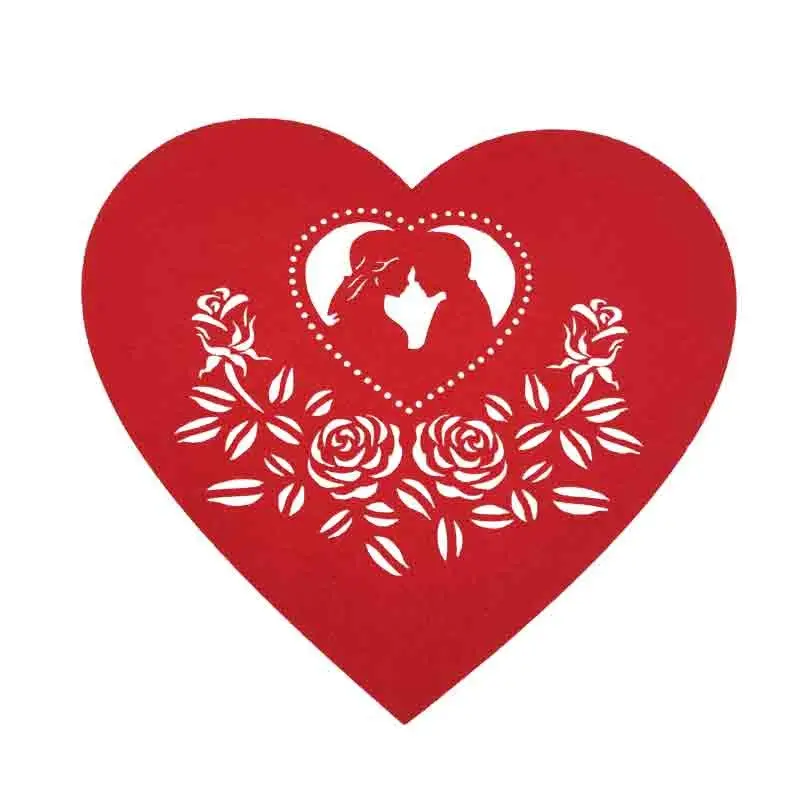 tovaglietta cuore san valentino 33 cm 95462
