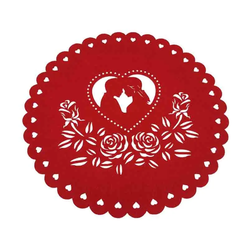tovaglietta tonda san valentino 33 cm 95479