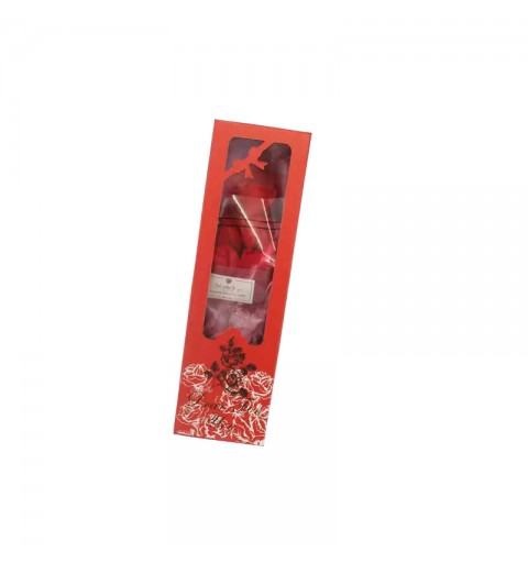 Shopper San Valentino idea regalo con cuore perluche e rose artificiali