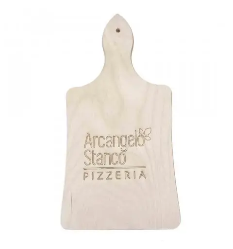 Tagliere legno naturale inciso idea regalo / bomboniera personalizzabile 34x17cm