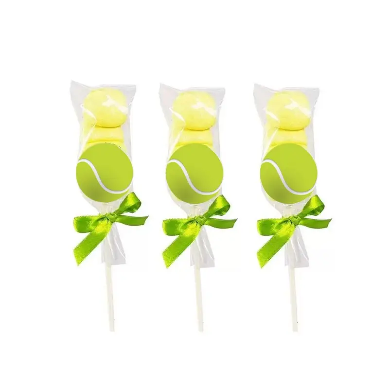 Spiedini di Marshmallow Tennis - 24pz