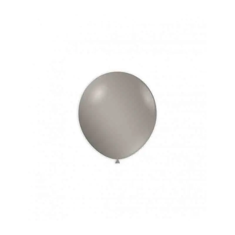 100 Palloncini metallizzati 5 12 cm  5 - 13 cm Argento 68