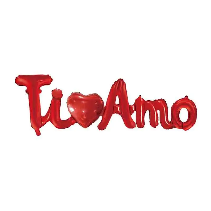 Scritta Ti Amo Rosso 45  114 cm C001506-01