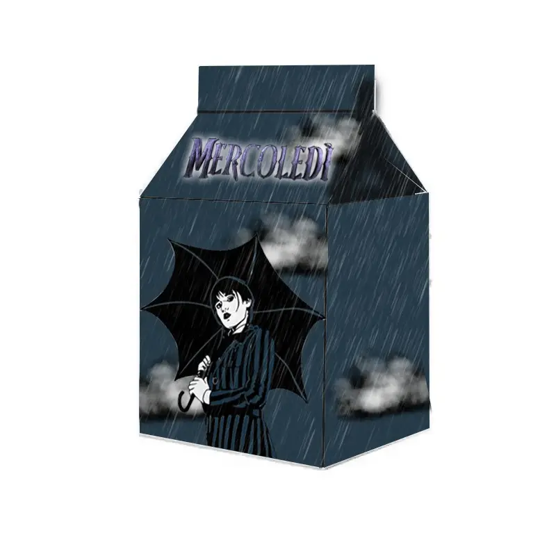 Scatolina Milk Mercoledì Addams  - 1pz