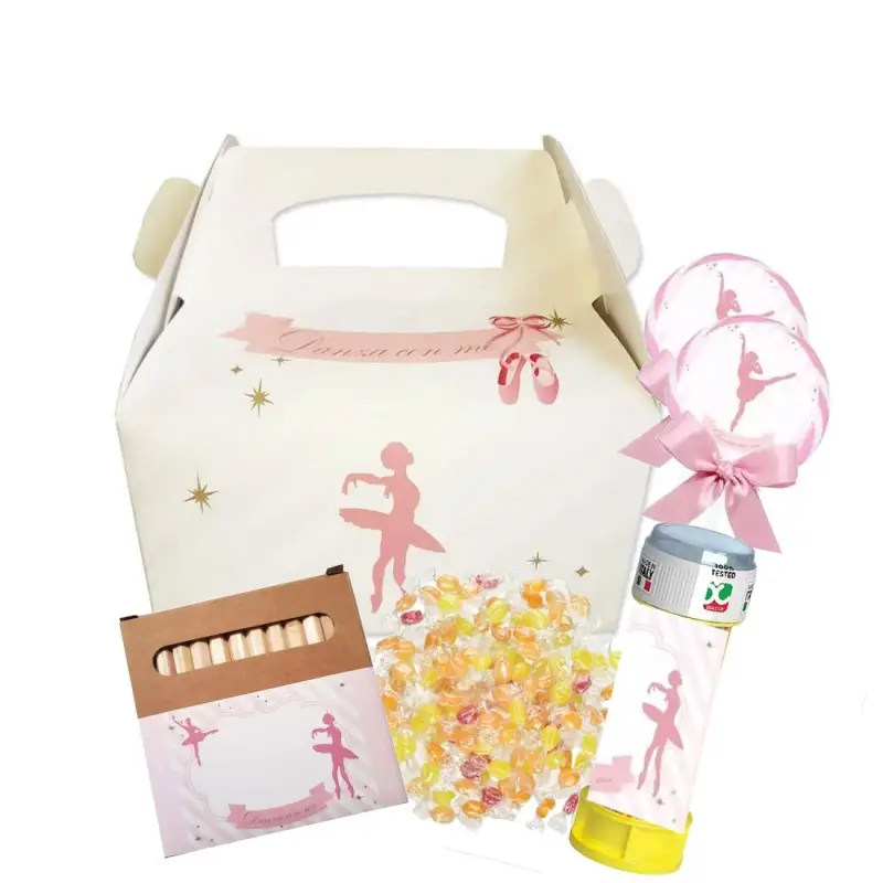 Box scatola Ballerina con gadget - 6 pz