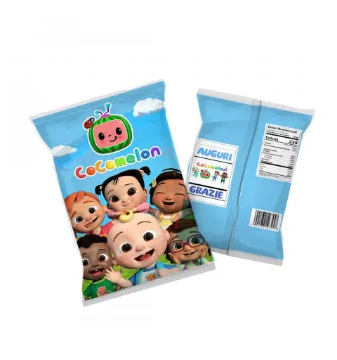 Patatine Cocomelon Personalizzate - 20 pz