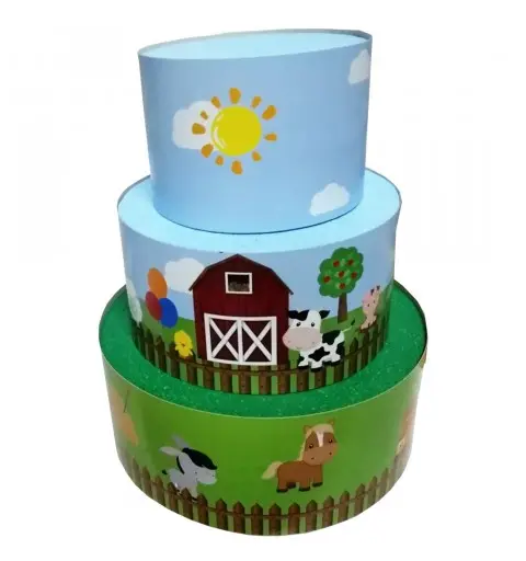 TORTA SCENOGRAFICA FATTORIA IN VINILE