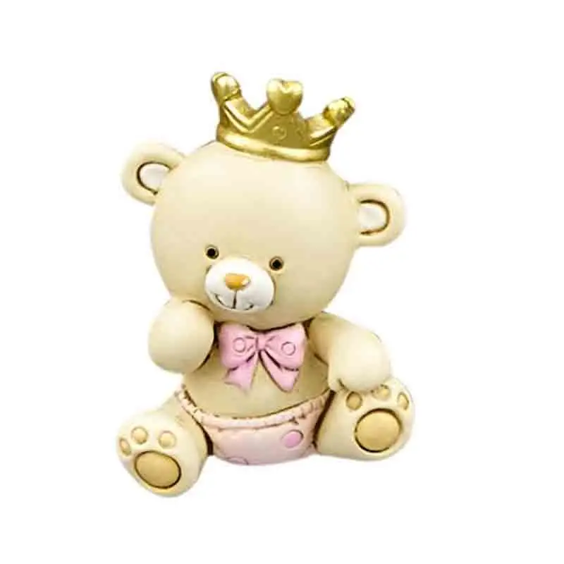 12 magneti orsetto principessa 4 cm 1240212