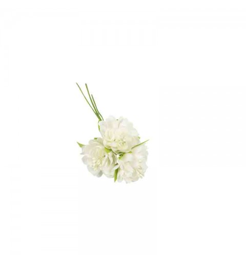 36 fiori decorativi per bomboniere panna FB1210-02