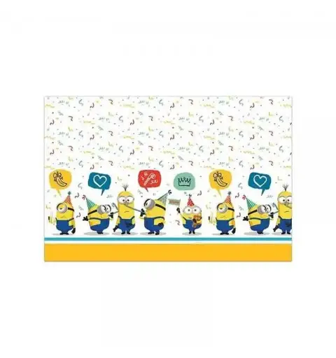 KIT 4 COORDINATO TAVOLA COMPLEANNO CATTIVISSIMO ME MINIONS