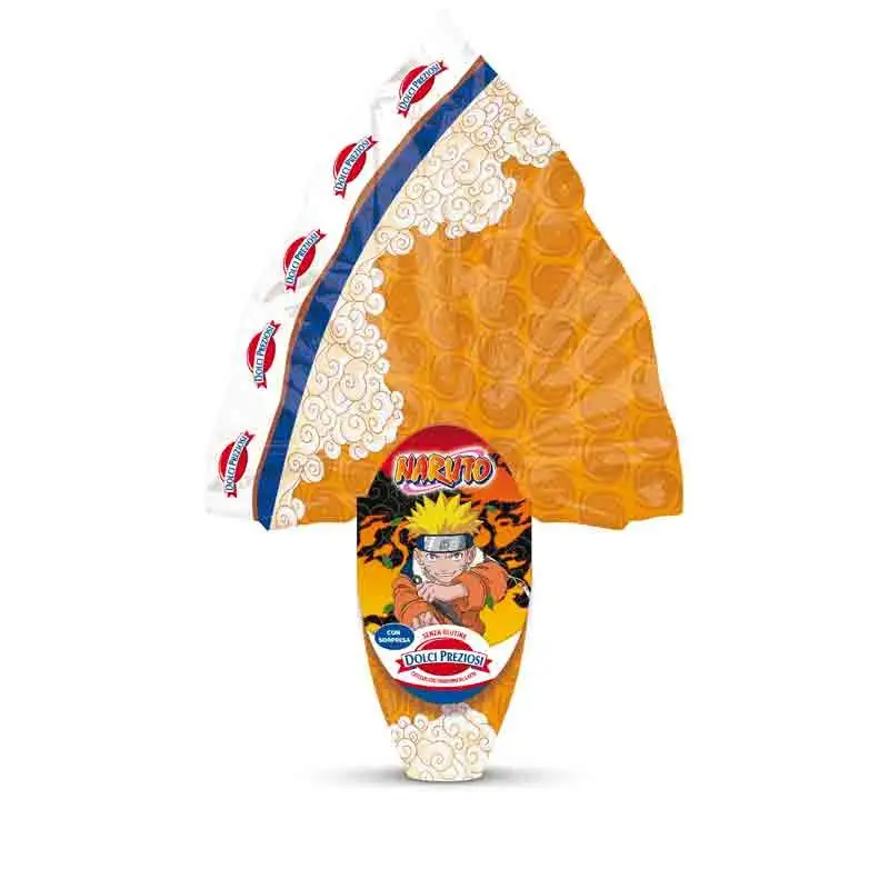 Uovo di Pasqua Cioccolato al latte 280 gr Naruto