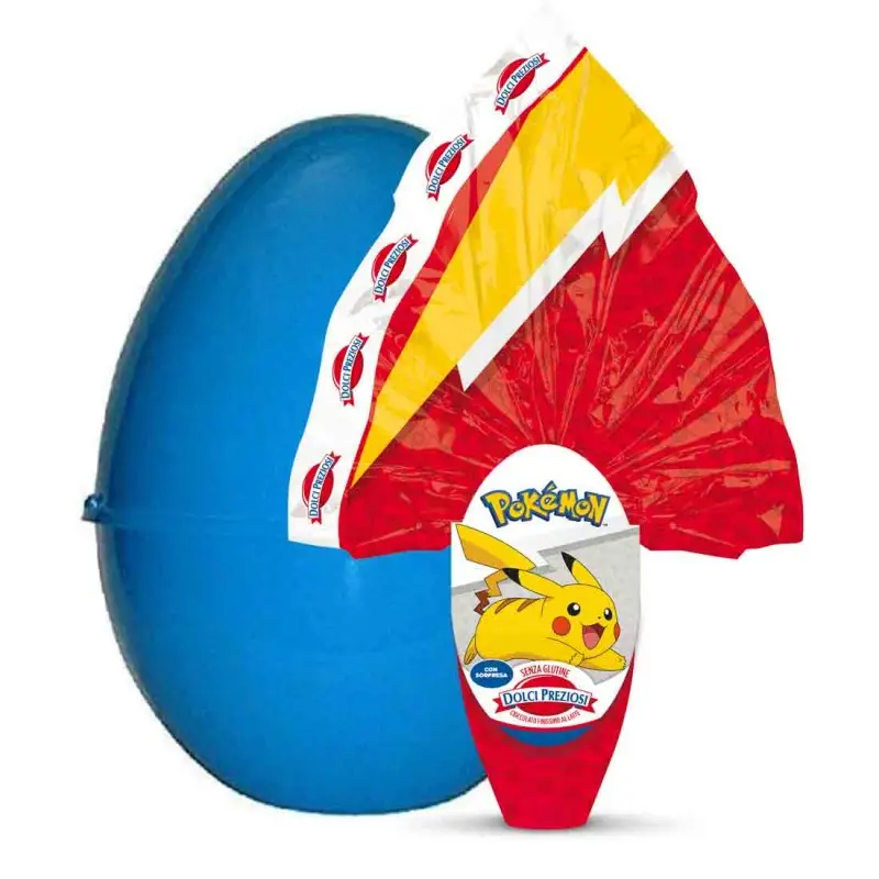 UOVO DI PASQUA POKEMON DA 280 GR + GUSCIO CELESTE