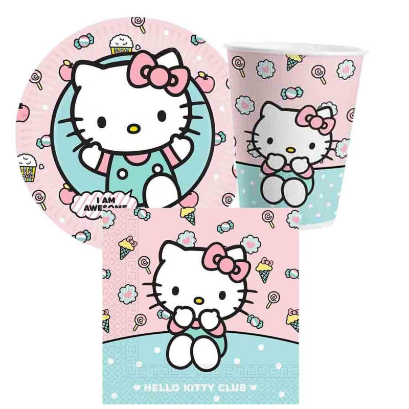 Kit compleanno n 2 Hello Kitty