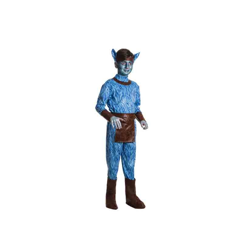 Costume Tigre Azzurro Avatar M 6/7 anni 1957