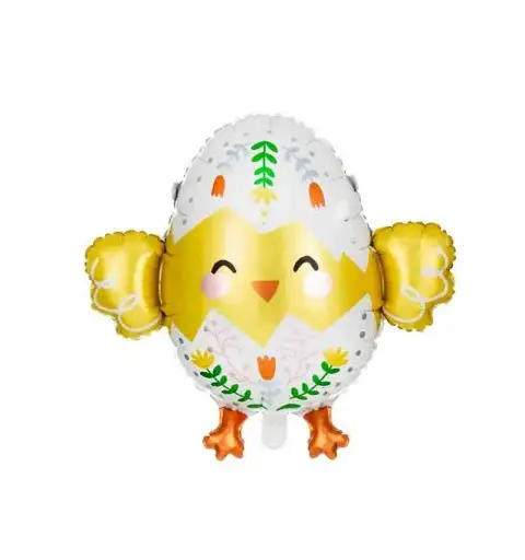 Palloncino foil pulcino 8.5x64.5cm FB198