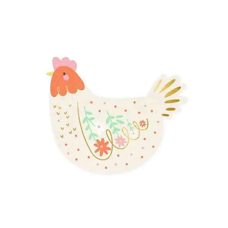 Tovaglioli Gallina 16x13 cm SPK25