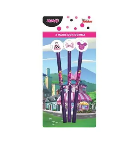 MATITE MINNIE CON GOMMA - GADGET PER BAMBINE