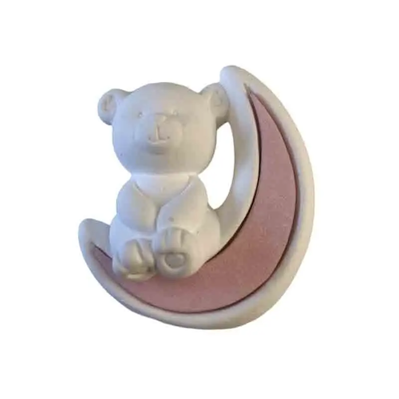 Gessetti orsetto con Luna Rosa - 12pz