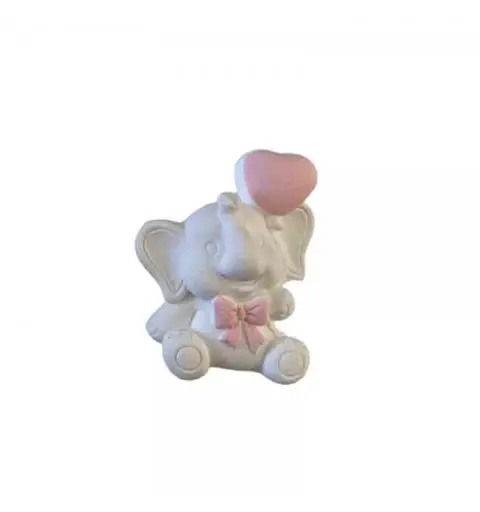 Gessetti elefantino rosa 12pz