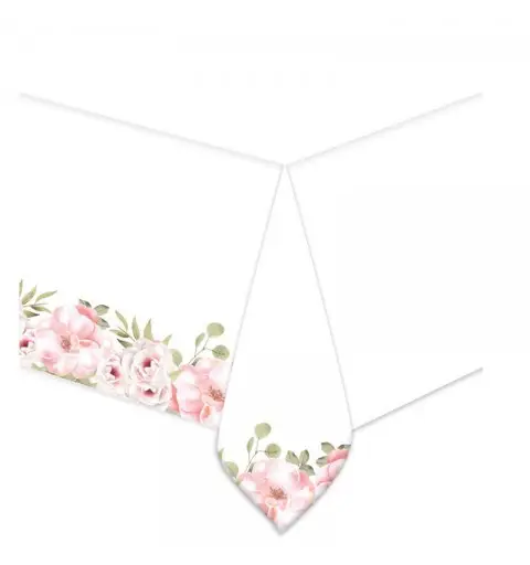 KIT COORDINATO OGGI SPOSI FLORAL GEOMETRIC PER 40 PERSONE