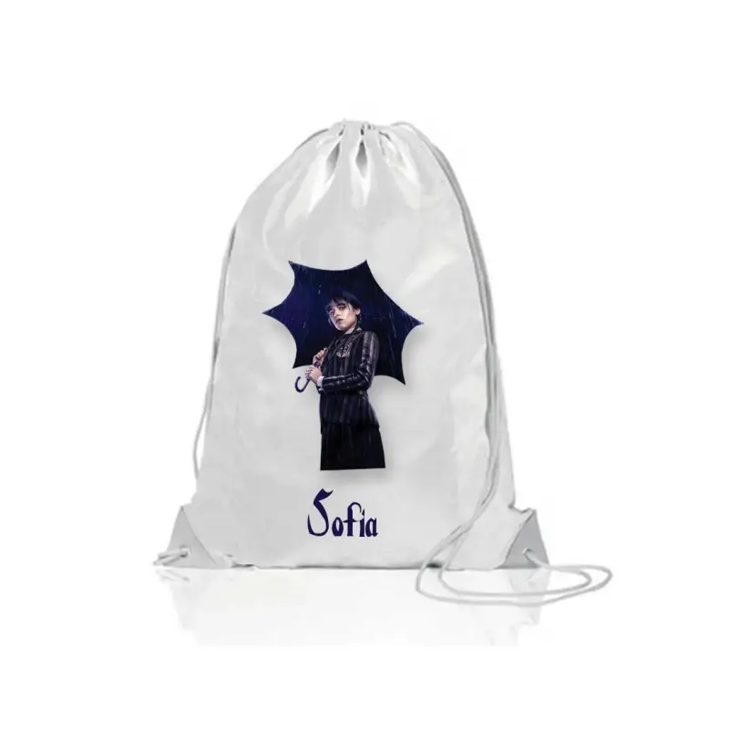 Sacca Zaino in Nylon Personalizzabile - 5pz