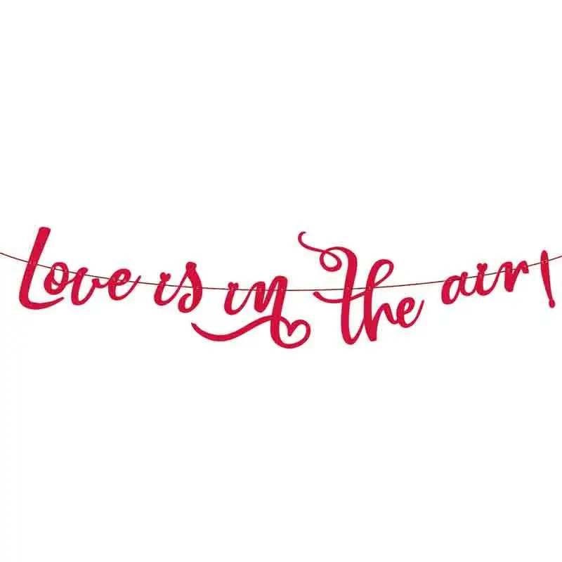 Ghirlanda di carta L\'amore è nell\'aria 200 cm RV-GPLO
