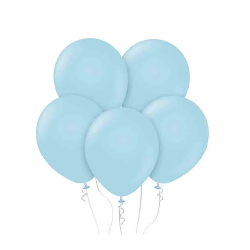 Palloncini Beauty&Charm macaron blu 12 / 10 pz. CB-1KJN celeste