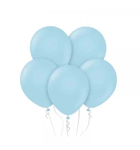 Palloncini Beauty&Charm macaron blu 12 / 10 pz. CB-1KJN celeste