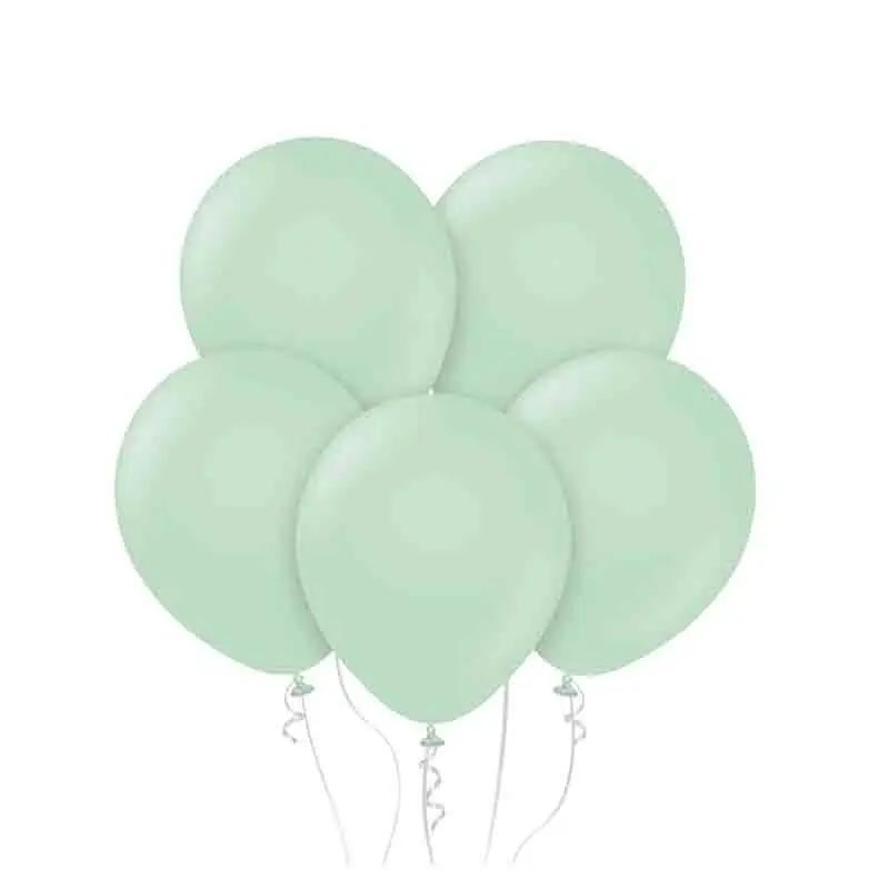 Palloncini Beauty&Charm macaron verde 12 / 10 pz. CB-1KJZ verde chiaro