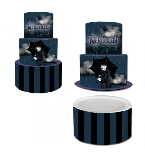 Torta Contenitore Mercoledì Addams
