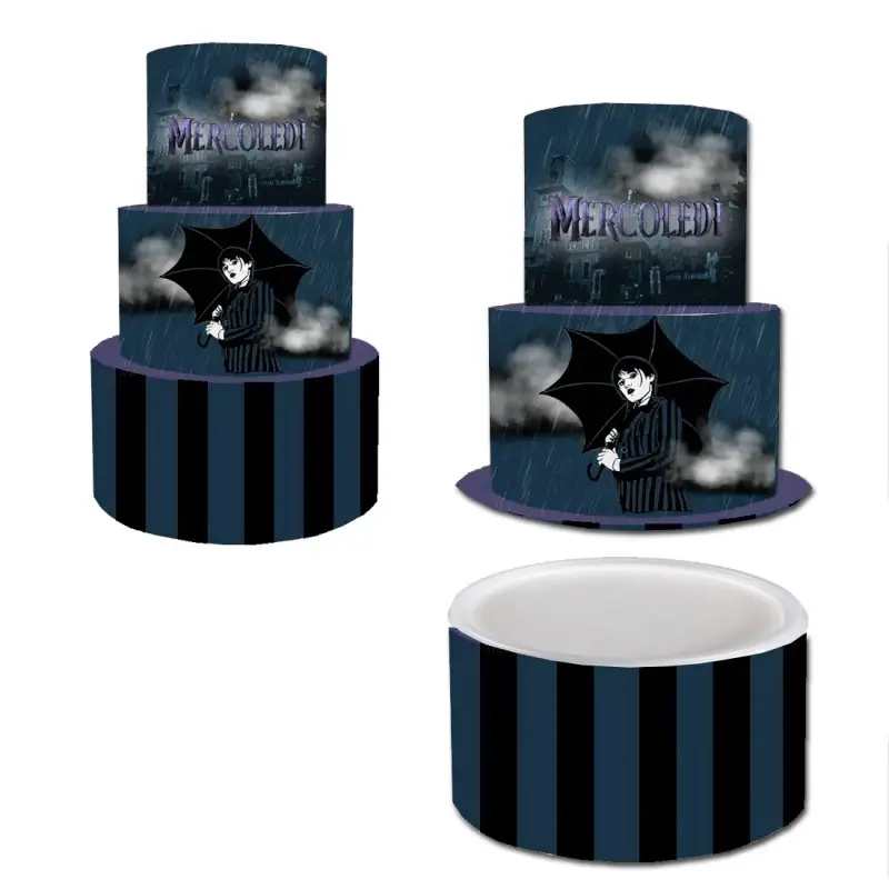 Torta Contenitore Mercoledì Addams