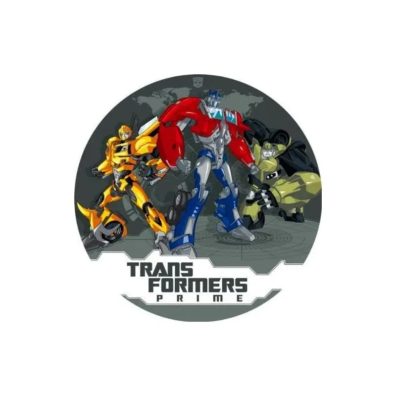 Cialda Ostia Tonda Transformers Personalizzabile