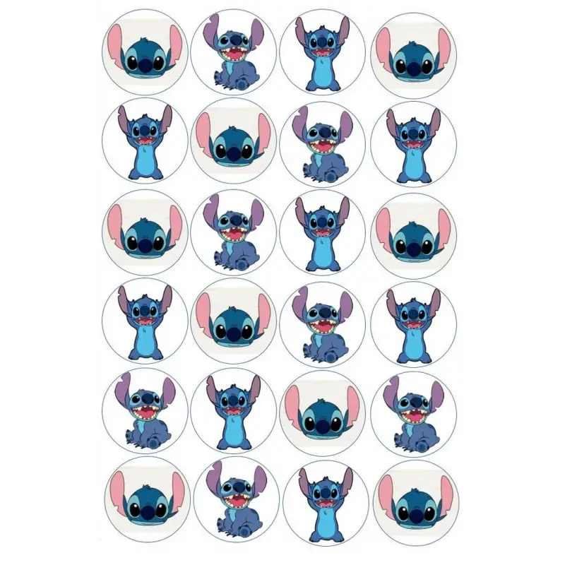 Mini cialde Stitch - 24 PZ